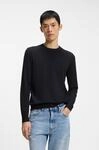 Strickpullover HUGO "San Cody", Herren, Gr. XL, schwarz (navy410), Strick,