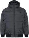 Winterjacke BLEND "Winterjacke BHBoris Big & Tall", Herren, Gr. 5XL, schwarz,