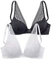 petite fleur by Lascana Push-up-BH (Packung, 2 St&uuml;ck) in modischem High-Apex...
