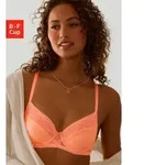 LASCANA B&uuml;gel-BH, BH mit B&uuml;gel, Spitzen-BH als Dessous-Set kombinierbar, aus feiner