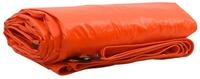 vidaXL Schutzplane, Plane 650g / m&sup2; Orange 2 x 3 m Canvas mit PVC-Beschichtung