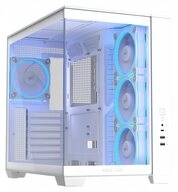 Asus PC-Geh&auml;use 90DC00S3-B19000 A32 PLUS TG ARGB Midi-Tower Geh&auml;use Wei&szlig;