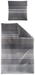 Irisette Bettw&auml;sche Tencel-Satin Bettw&auml;sche Set Lotus 8578 155 x 200 cm grau,