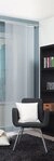 HOME WOHNIDEEN Schiebegardine Oakland (1 St), Klettband, transparent, Organza,...