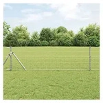 vidaXL Zaun vidaXL Eurozaun 0,6 x 50 m PVC-beschichtetes Eisen