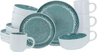 Kombiservice CREATABLE "Nordic Fjord, Service 16-tlg.", eisblau, 16, Steinzeug,