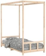 vidaXL Kinderbett, Jugendbett 90x190 cm Massivholz Kiefer