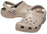 Crocs Sandale Classic Clog Taupe beigebraun Badeschuh