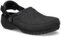Clog CROCS "Classic Crafted Vegan", Herren, Gr. 43, grau (schwarz), Croslite&trade;,