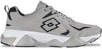 Sneaker LOTTO, Damen, Gr. 36, leuchtendesgrau, navy, Kunstfaser, Synthetik,