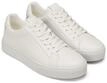 Sneaker MARC O'POLO "AGAR", Herren, Gr. 40, wei&szlig;, Glattleder, unifarben, Schuhe