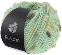 LANA GROSSA POPCORN H&auml;kelwolle, 125 m (Effektnetzgarn gef&uuml;llt mit bunten,