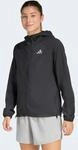 Laufjacke ADIDAS PERFORMANCE "ADI365 RUNNING ESSENTIALS T", Damen, Gr. XL, schwarz,
