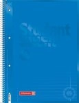 BRUNNEN Collegeblock BRUNNEN Premium Collegeblock A4 - Azurblau mit...