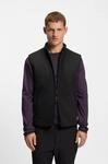 Fleeceweste BOSS GREEN, Herren, Gr. M, schwarz001, Fleece, Obermaterial: 100%