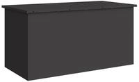 vidaXL Aufbewahrungsbox Gartenlagerkissenbox Verzinkter Stahl 100 x 50,5 x 50...