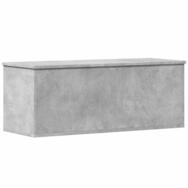 vidaXL Aufbewahrungsbox Truhe Betongrau 90x35x35 cm Holzwerkstoff (1 St)
