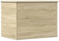 vidaXL Aufbewahrungsbox Truhe Sonoma-Eiche 60x42x46 cm Holzwerkstoff (1 St)