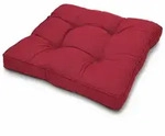 Beautissu Sitzkissen Lounge Kissen Outdoor Rot XLuna, 60x60cm, Sitzkissen...