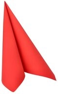 PAPSTAR Papierserviette Servietten ROYAL Collection 1/4-Falz 40 cm x 40 cm rot...