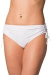 Aquarti Bikini-Hose Aquarti Damen Bikinihose mit Raffung und Schn&uuml;ren
