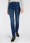 Arizona Gerade Jeans Ultra-Stretch Used-Look-Waschung