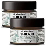XTRA FUEL Mumijo Shilajit Harz hochdosiert, +85 Mineralien, zertifiziert, vegan Harz,