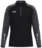 Jako Langarmshirt Ziptop Sonic (rec. Polyester, weiches Tragegef&uuml;hl)