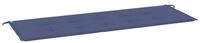 vidaXL Sitzauflage Gartenbank-Auflage Marineblau 150x50x4 cm Oxford-Gewebe, (1...