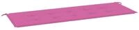 vidaXL Sitzauflage Gartenbank-Auflage Rosa 150x50x4 cm Oxford-Gewebe, (1 St)