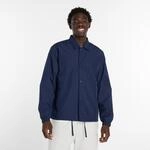 Kurzjacke NEW BALANCE "TNV Mens Lifestyle Jacket", Herren, Gr. L, blau (team navy