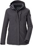 Funktionsjacke KILLTEC "KOW 225 WMN JCKT", Damen, Gr. 36, grau (silberfarben),