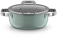 WMF Bratentopf Fusiontec Mineral Pro, Bratentopf mit Decke, 20 cm, Eucalyptus...
