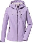 Softshelljacke "GS 111 WMN SFTSHLL JCKT", Damen, Gr. 38, lila (lavendel), Oberseite: