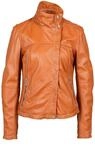 Lederjacke FREAKY NATION "Lenie-FN", Damen, Gr. S (36), cognac, Oberstoff: 100%