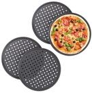 relaxdays Pizzablech 20 x Knusper Pizzablech, Stahl, (20-St)