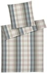 Elegante Bettw&auml;sche Glasgow, Flanell, 2 teilig, angenehmes Hautgef&uuml;hl