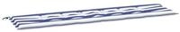 vidaXL Sitzkissen vidaXL Bankpolster Oxford-Stoff Blaue Streifen 180 x 50 x 3 cm