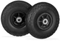 relaxdays Sackkarren-Rad Sackkarrenrad PU 2er Set 4.1/3.5-4 (2 St),...