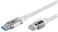 Goobay goobay Ethernet-Kabel USB-A 3.2 Gen1 Stecker > Computer-Kabel