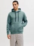 Jack & Jones Kapuzensweatshirt JCOFUSION SWEAT BADGE HOOD
