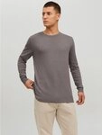 Jack & Jones Rundhalspullover JJEEMIL KNIT CREW NECK NOOS Baumwollmischung, regular