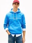Tommy Hilfiger Kapuzensweatshirt TOMMY LOGO unifarben, casual, regular fit,