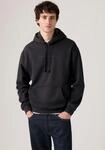Hoodie LEVI'S, Herren, Gr. L, schwarz (archival 2hp phantom), Sweatware,
