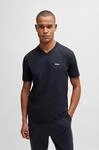 T-Shirt BOSS GREEN "Tee V Regular Fit", Herren, Gr. 3XL, blau (dunkelblau402), Single
