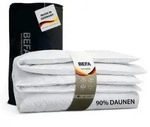 BEFA NATUR Daunenbettdecke kuschelige Premium-Winterdecke extra warm, F&uuml;llung: 90%