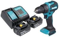 Makita Akku-Schrauber DDF 490 SG 18 V 65 Nm 1/2" Brushless + 2x Akku 6,0 Ah +