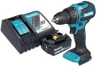 Makita Akku-Schrauber DDF 490 RT1 18 V 65 Nm 1/2" Brushless + 1x Akku 5,0 Ah +