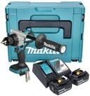 Makita Akku-Schrauber DDF 492 RGJ Akku Bohrschrauber 18 V 141 Nm Brushless + 2x...