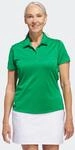 Poloshirt ADIDAS PERFORMANCE "SOLID PERFORMANCE SLEEVE F&Uuml;R DAMEN", Damen, Gr. S,